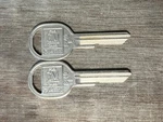 Lot Of 2 Curtis Uncut For Gm Cars B49 Keys. Fixed Price $14.95.