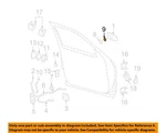 92 07 Achieva Front Door Lock Cylinder Gasket New Genuine Gm Oem 22601425. Fixed Price $5.38.