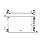 Radiator For Audi A6 2006-2011 RAD2828 Direct Fit Replacement 3.2L V6. Fixed Price $218.87.