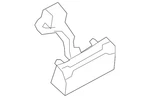 Genuine Mazda Lift-gate Latch Handle L207-62-410A. Fixed Price $169.50.
