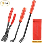 Gooacc 3PCS Clip Pliers Set & Fastener Remover Auto Upholstery Combo Repair Kit. Fixed Price $15.99.