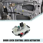 Rear Left Side Door Latch Actuator For Dodge Ram 3500 2010 NO.4589651AB. Fixed Price $38.58.