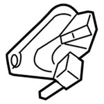 Genuine Ford Door Latch Assembly 8L2Z-7826412-B. Fixed Price $23.70.