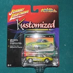 Johnny Lightning Street Freaks Kustomized 1957 Chevy Corvette Hard Top #18 Green. Fixed Price $9.99.