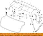 Gm Oem 14-25 Ats Trunk Lid Components-emergency Handle 23232792. Fixed Price $53.19.