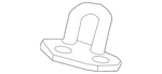 Genuine Honda Lift-gate Lock Striker Plate 74813-SHJ-A01. Fixed Price $17.18.