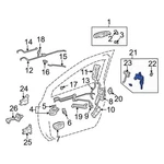 For Toyota Sienna 1998-2003 6905245010 Front Left Door Lock Cylinder. Fixed Price $112.87.