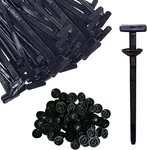 100PCS Nylon Universal Cable Tie Buckle, Clip With Pin &.... Fixed Price $21.94.
