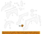 Chrysler Oem 18-23 Wrangler Quarter Panel Components-striker Reinf 68302958AB. Fixed Price $28.90.