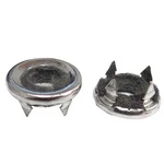 1966-71 Ford; Door Lock Knob Grommets Stainless Steel; With Felt Lining. Fixed Price $12.99.