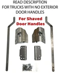 Altman Bolt-in Bear-jaw Door Latches Kit For 1947-1951 Chevy 3100 Truck Shaved. Fixed Price $399.99.