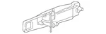 Genuine Ford Handle Outside 3W1Z-5422405-AAH. Fixed Price $8.03.