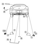 Genuine Mopar Tail Stop Turn Lamp Left 4805463AC. Fixed Price $299.88.