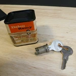 1960'S International Harvester Lock Cylinder W 2 Keys 1**81 R97 Nos Oem. Fixed Price $111.21.