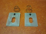 1971-1996 Chevy Gmc G10 G20 G30 Van Door Lock Striker Protector Shields 6264488. Fixed Price $40.00.