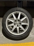 2005-2007 Audi A6 17X7.5J 9-SPOKE Wheel Rim Oem 4F0601025J Alloy. Fixed Price $100.00.