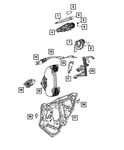 Genuine Mopar Latch Presenter Right 68249040AA. Fixed Price $36.39.