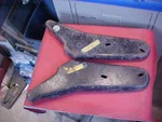 Nos American Motors Rear Bumper Brackets 71 72 Amc Ambassador Sst Tpl Borugnam. Fixed Price $74.99.
