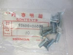 New Genuine Oem Honda Bolt (10) SS:93600-06020-0A. Fixed Price $29.99.