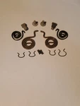 1938-1939 Buick,cadillac,chevrolet Door Lock Latch Springs,rivets,remotes. Fixed Price $30.00.