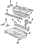 Genuine Ford Striker Support F5VY-5443235-A. Fixed Price $19.30.