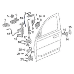For Ram 1500 2019-2025 68321300AA Front Door Lock Knob. Fixed Price $14.97.