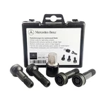 Mercedes-benz Oem Wheel Lock Bolt Set (4) Black Anti Theft A0019901707 Us Stock. Fixed Price $41.30.