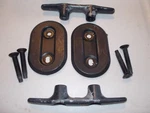 Oem Metal Tie Down 2002 - 2008 Dodge Ram Hook Cleat Set W/ Bolts And Plates. Fixed Price $60.00.