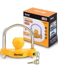 Retrue Universal Coupler Trailer Locks Ball Hitch 1 Pack, Yellow. Fixed Price $25.39.