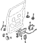 Genuine Ford Handle XF5Z-1226600-AAPTM. Fixed Price $65.69.