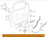 Genuine 14-19 Gmc Sierra 1500 Front Door Hardware-lock Cable #23138467. Fixed Price $29.95.