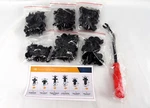 Gooacc GRC-30 120 Pc Car Retainers Expansion Screw Kit W/fastener Remover Tool. Fixed Price $5.39.