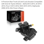 Rear Trunk Tailgate Lid Lock Actuator For Toyota Highlander RAV4 Scion Xb Xd Iq. Fixed Price $23.99.