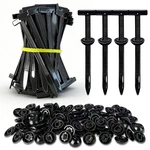 Nylon Universal Cable Buckle Heavy Duty Self-locking Zip Ties 100PCS. Fixed Price $12.66.
