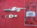 Alfa Romeo Spider New Nos Original Door Handle Lock & Keys Part # 605-17297. Fixed Price $95.00.