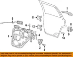 Chrysler Oem 11-23 Durango Rear Door Lock Hardware-latch 4589923AH. Fixed Price $123.00.