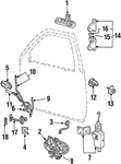 Genuine Ford Door Lock Actuator Motor F8DZ-54218A43-A. Fixed Price $19.93.