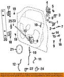 Chrysler Oem 01-10 Pt Cruiser Front Door Lock Hardware-lower Hinge 5257974AB. Fixed Price $78.31.