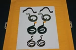1942&1946-1947-1948-49-1950-51-1952,DODGE,PLYM, Door Lock Latch Springs,remotes. Fixed Price $26.00.