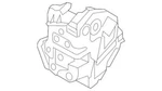 Genuine Ford Door Latch Assembly BF6Z-5421813-C. Fixed Price $100.43.