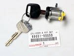 69051-60050 Toyota Land Cruiser FJ80 Right Door Lock Cylinder Key Set Oem. Fixed Price $75.95.