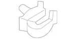 Genuine Nissan Door Lock Rod Clip 80897-AM800. Fixed Price $12.75.