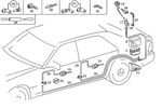 Genuine Mercedes-benz Actuator 220-800-05-75-64. Fixed Price $49.40.