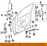 Gm Oem 01-07 Aztek,rendezvous Front Door Lock Hardware-lower Hinge 10411708. Fixed Price $90.45.