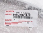 Genuine Oem Toyota 69213-08010-B0 Rear Outside Door Handle 2004-2010 Sienna. Fixed Price $48.96.