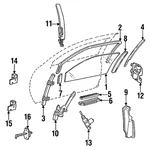 Genuine Gm Hinge 22583166. Fixed Price $27.70.