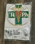 Vintage 1960S Original Auto Accessory Nos Pharmacist Emblem Badge Merrell. Fixed Price $65.00.