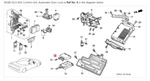 Honda Acura Genuine Oem Nsx Control Unit, Automatic Door Lock 38380-SL0-A03. Fixed Price $953.24.
