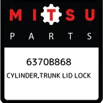Mitsubishi Cylinder,trunk Lid Lock 6370B868, New Genuine Oem Part. Fixed Price $61.88.