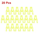 20 Pcs 21MM Long 9MM Hole Plastic Rivet Trim Fastener Clips Yellow. Fixed Price $11.36.